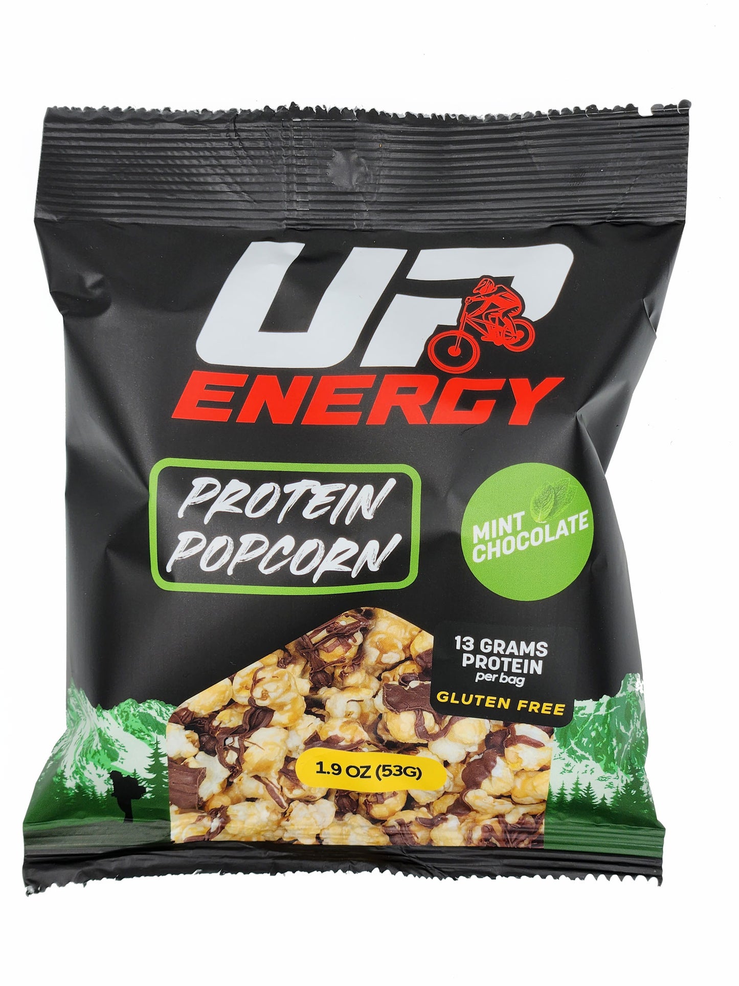 Up Energy Protein Popcorn 24 Pack - 1.9OZ Cookies n Cream, Caramel Latte, Mint Chocolate