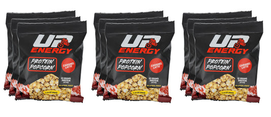 Up Energy Protein Popcorn 9 Pack - 1.9OZ Caramel Latte Only